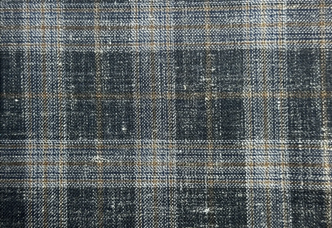 Sergio Benetti 29994 -210 Blue Fancy Check fabric swatch